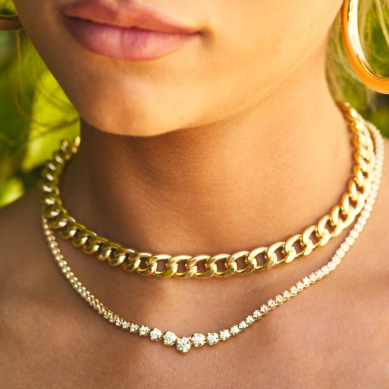 9mm Miami Cuban Link Chain Necklace - Image 2