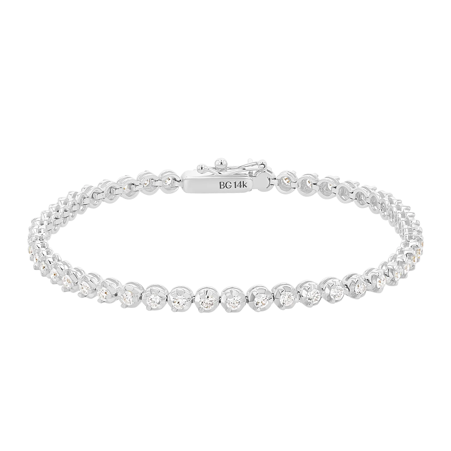 Allure Diamond Tennis Bracelet - Image 2