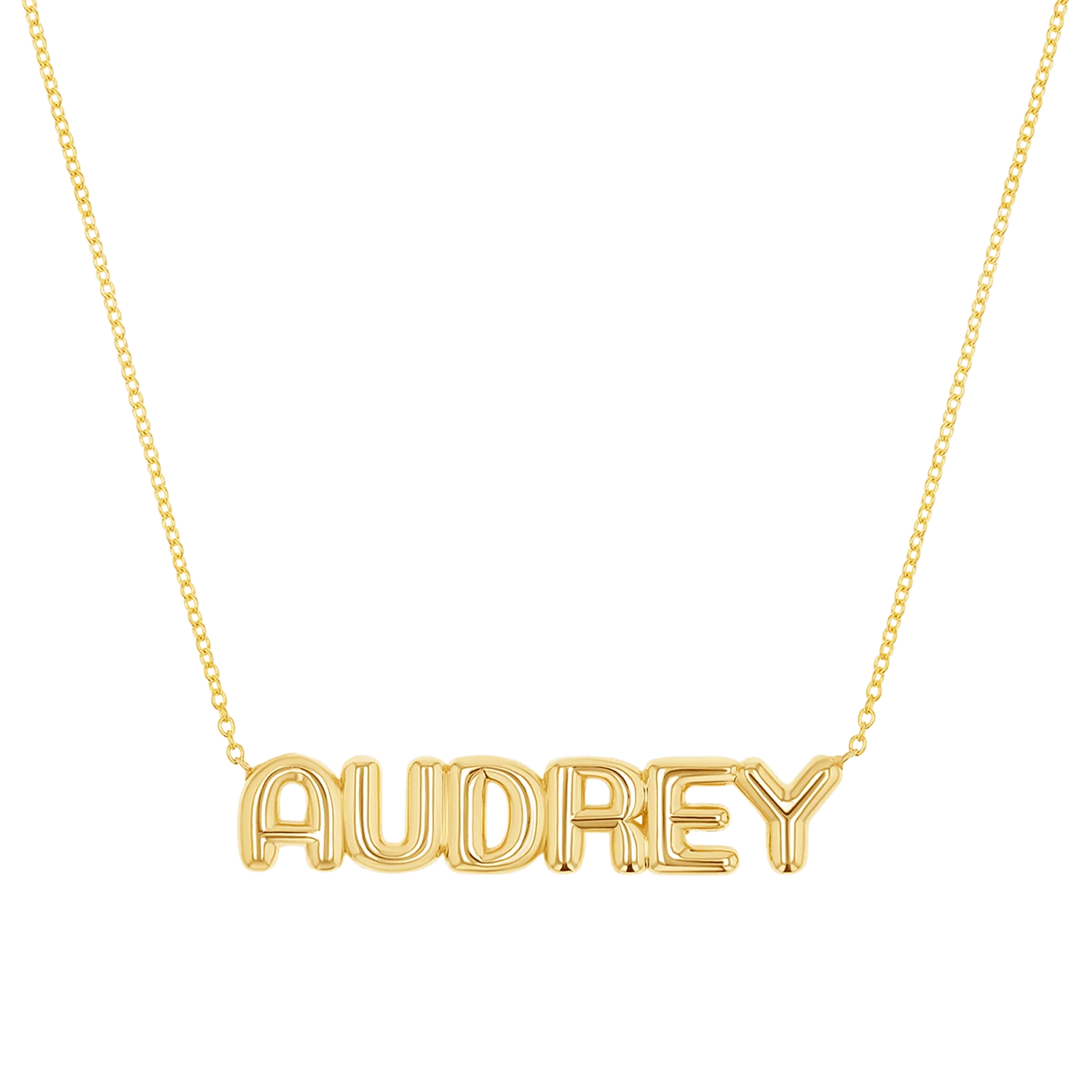 Balloon Name Necklace