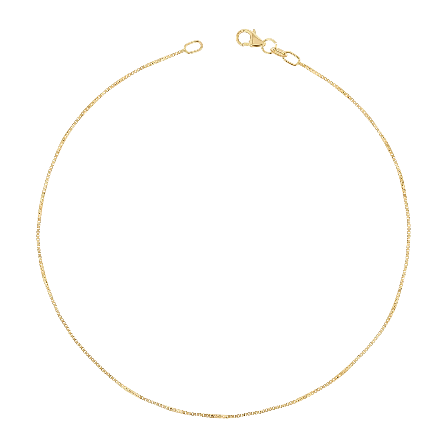 Box Chain Anklet