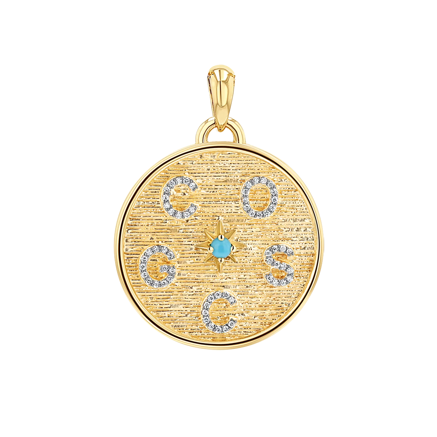 Circle of Life Diamond Multi Initial Charm