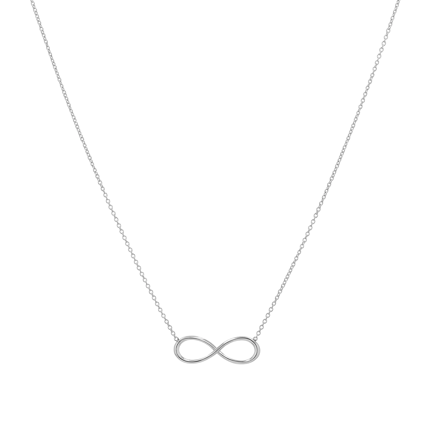 Infinity Letter Necklace - Image 5
