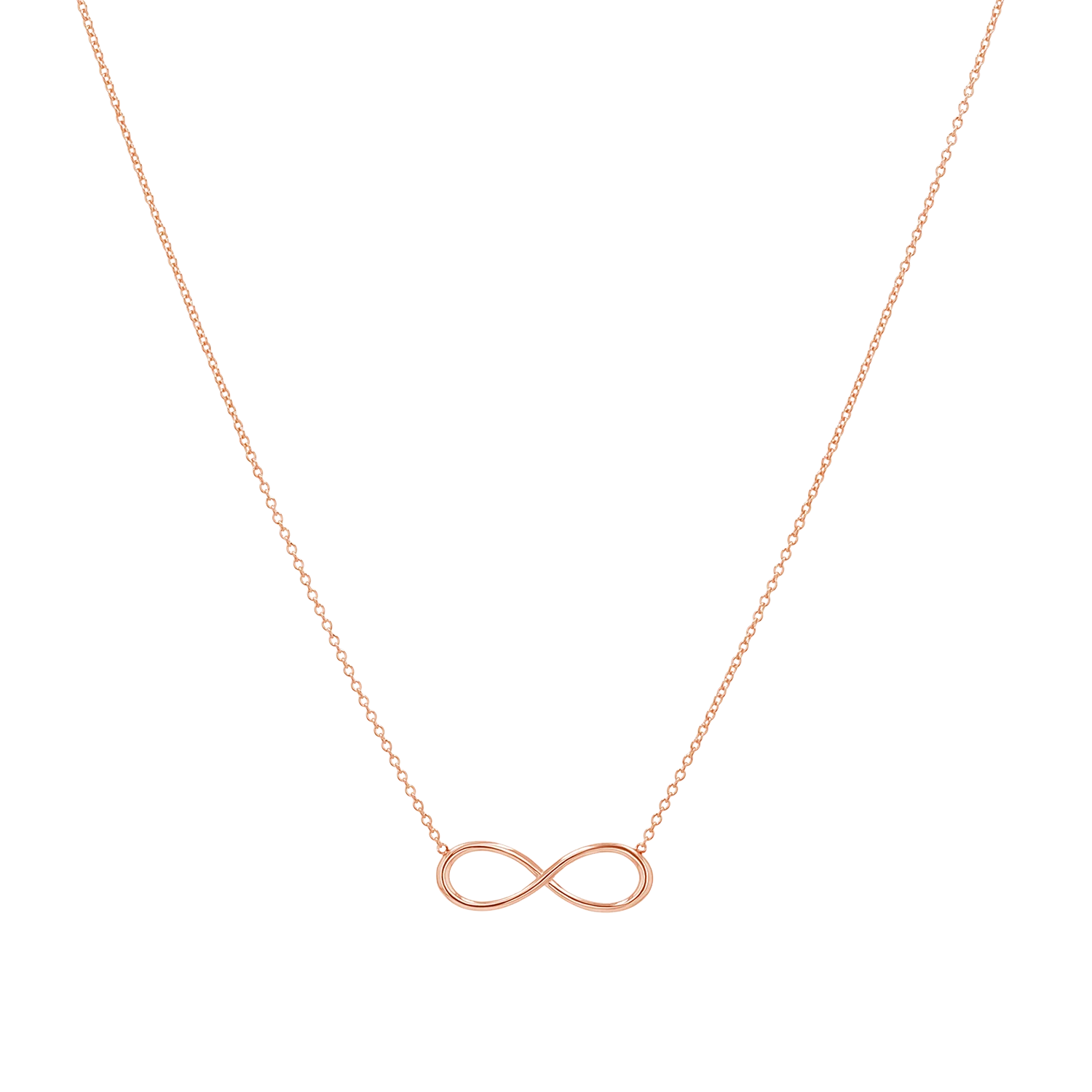 Infinity Letter Necklace - Image 6