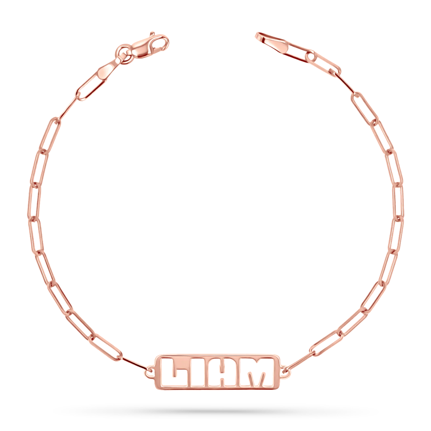 Customizable Cut-Out Name Bracelet - Image 6