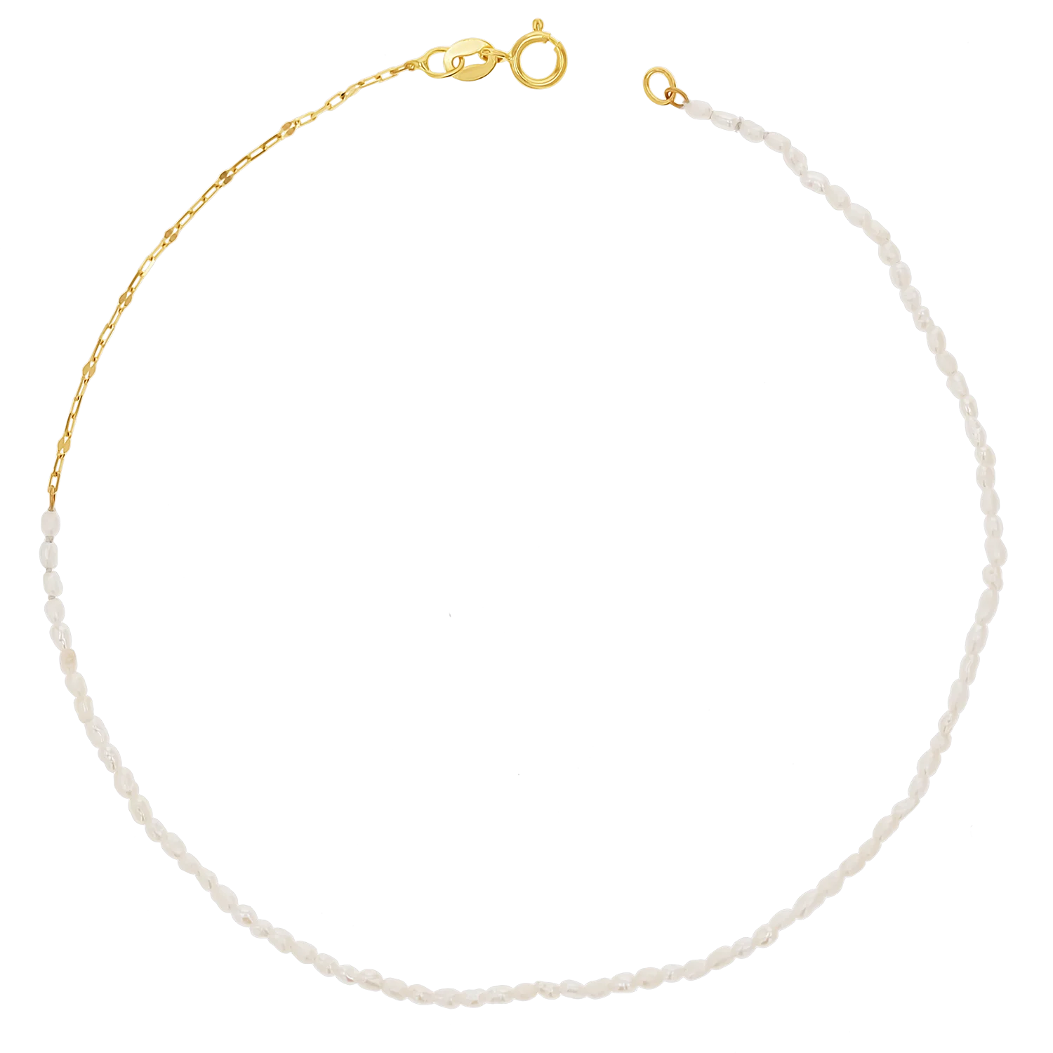 Dainty Pearl Anklet