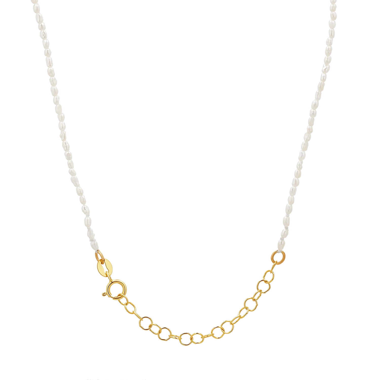Dainty Pearl Necklace - Image 2