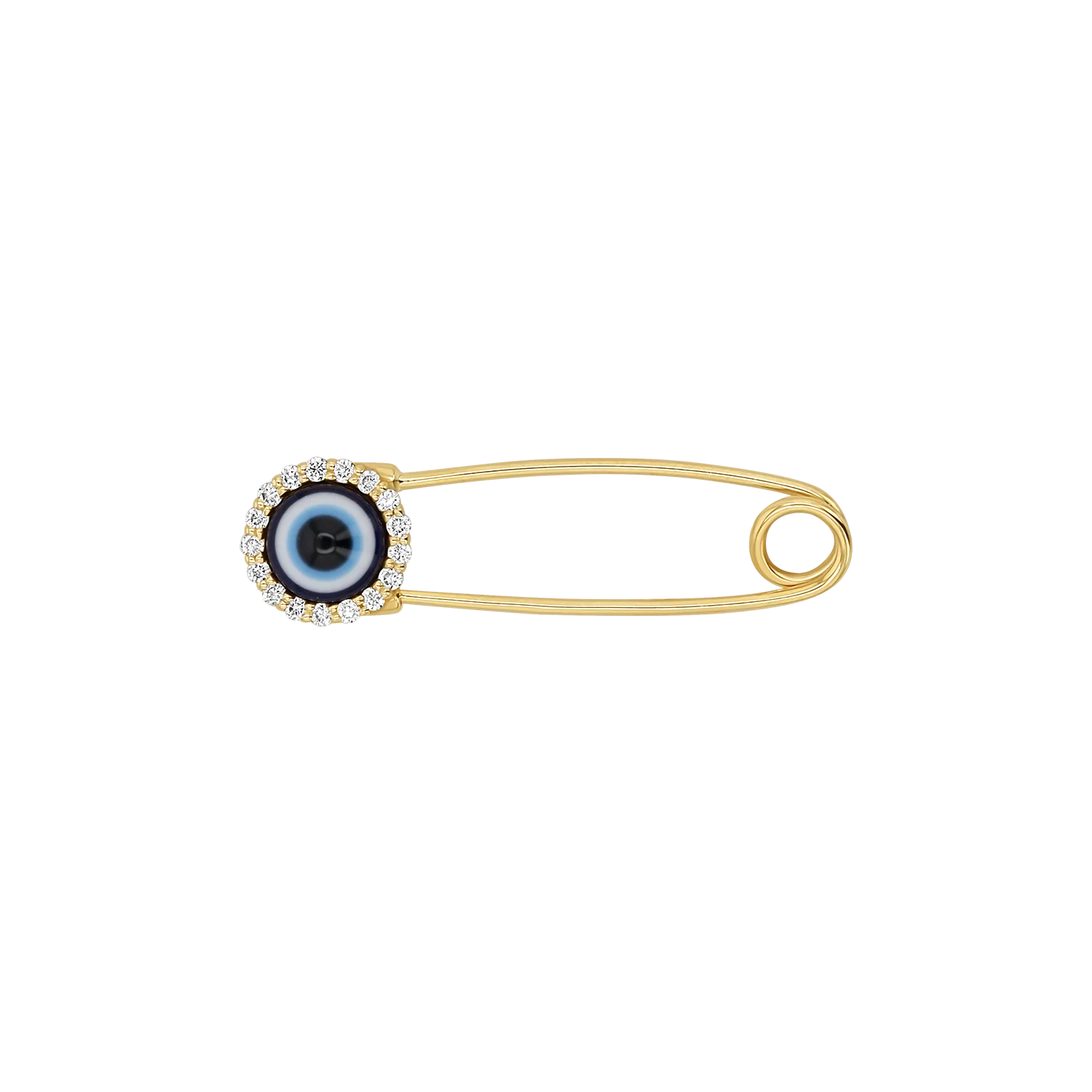 Evil Eye Charm Pin