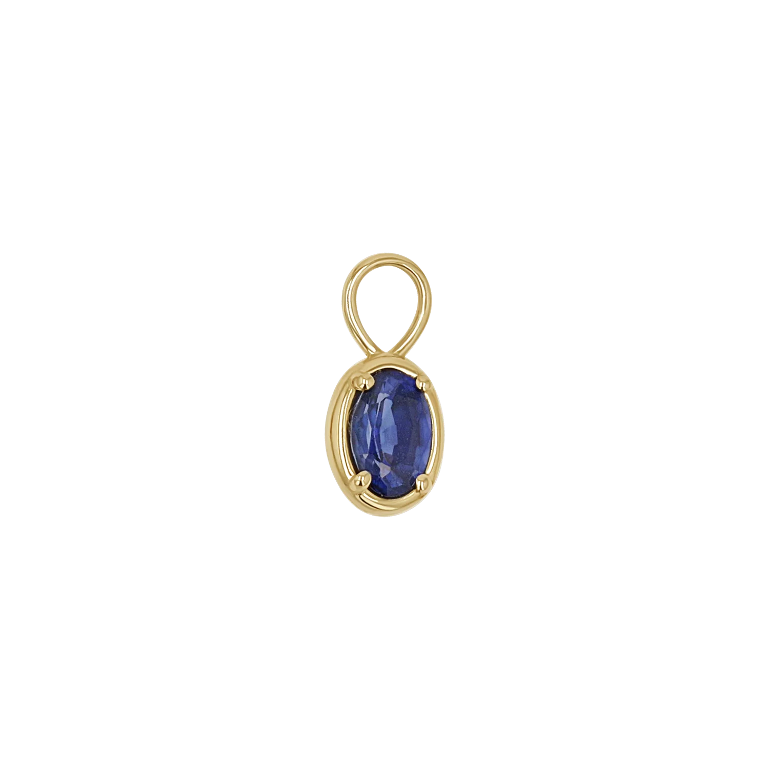 Gemstone Oval Huggie Charms - Image 13