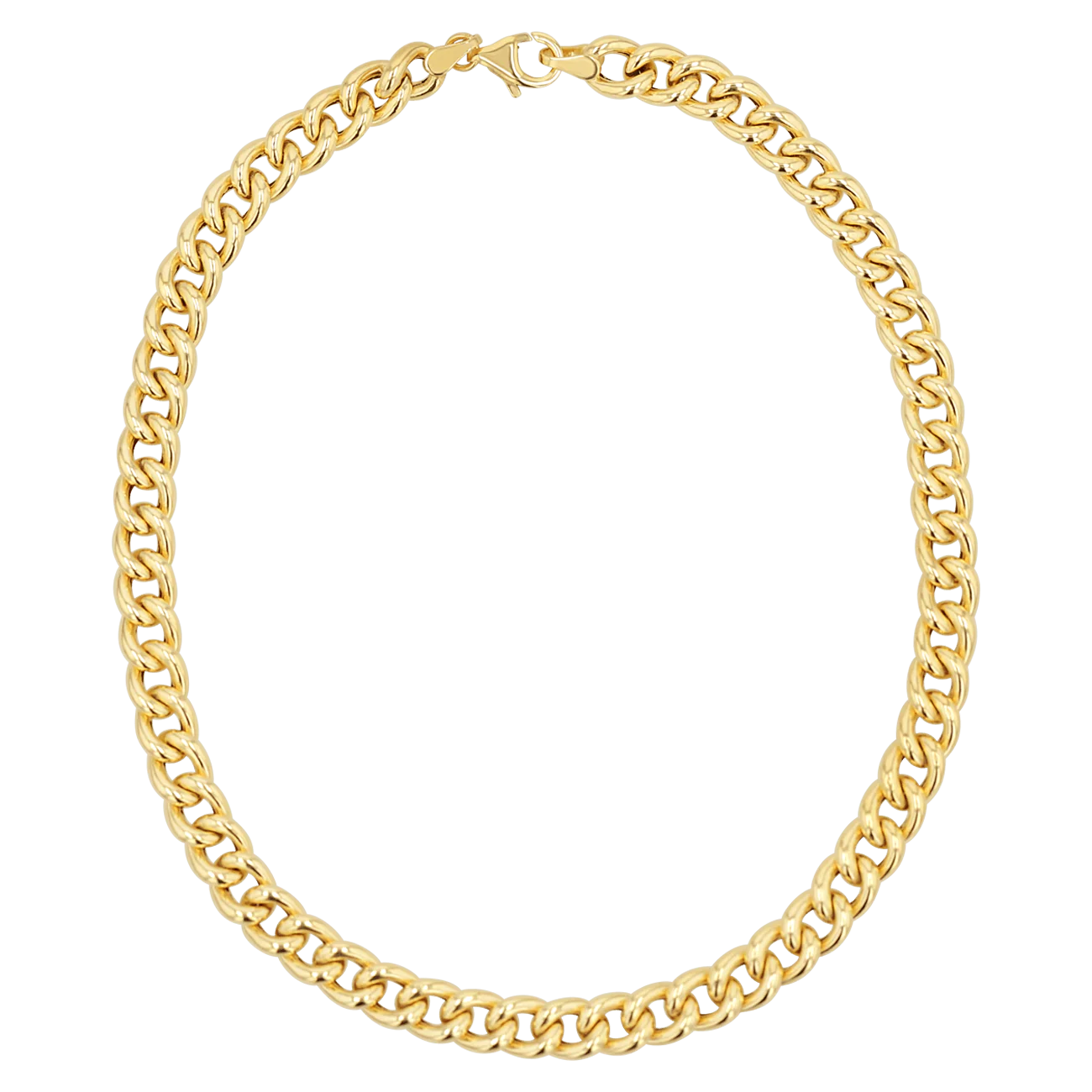 14K Miami Cuban Curb Link Anklet 5.5mm - Image 2