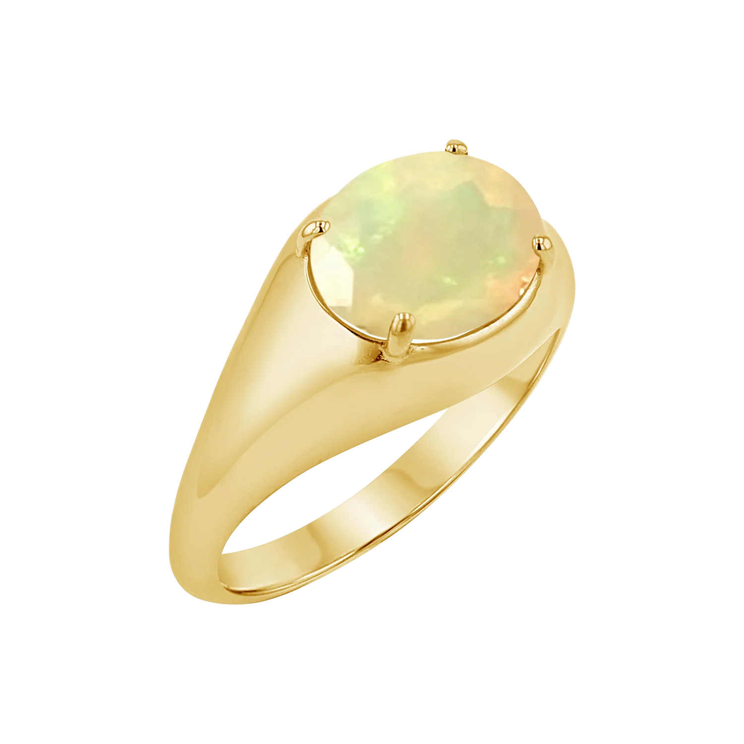 Grand Opal Signet Ring