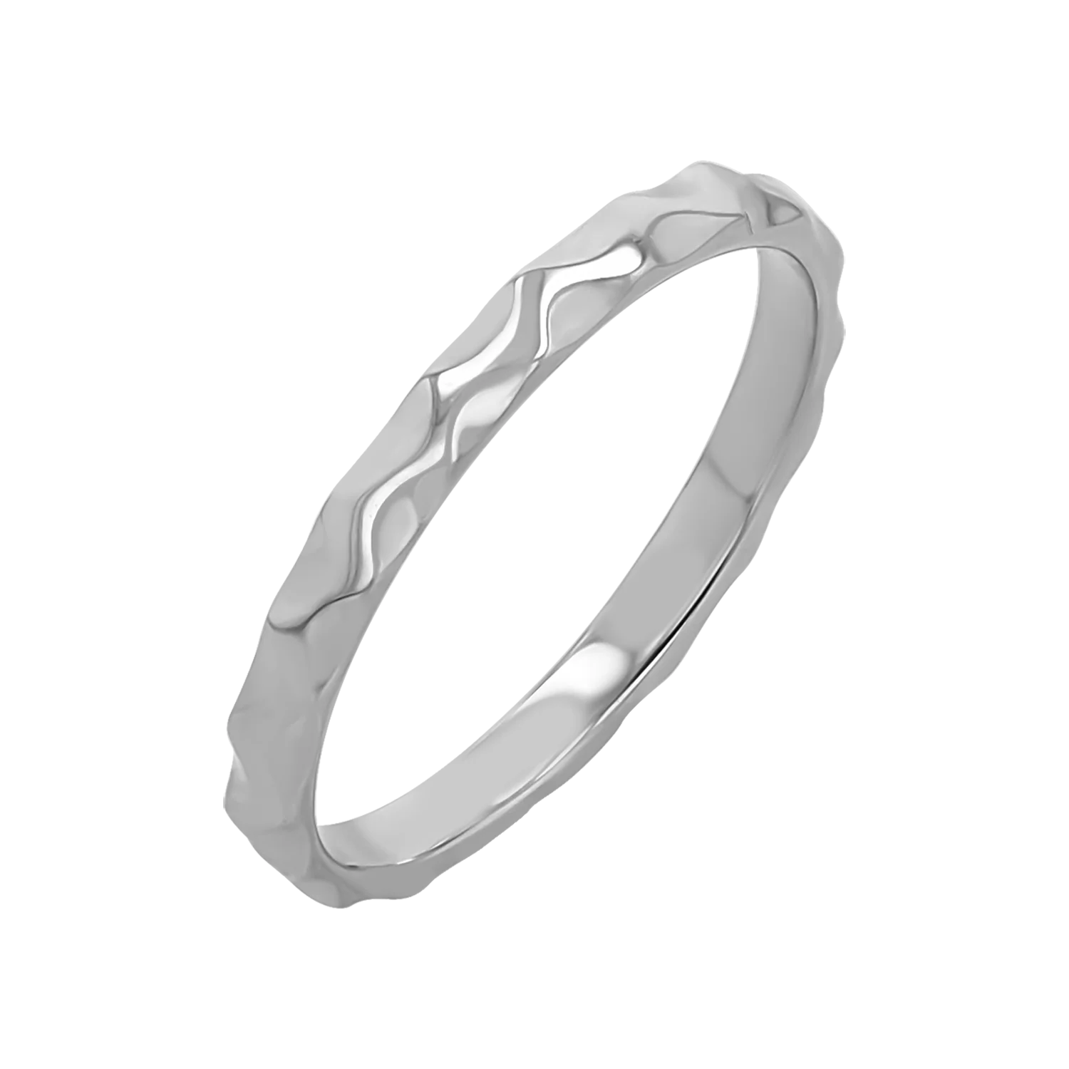Hammered Stacking Band - Image 2