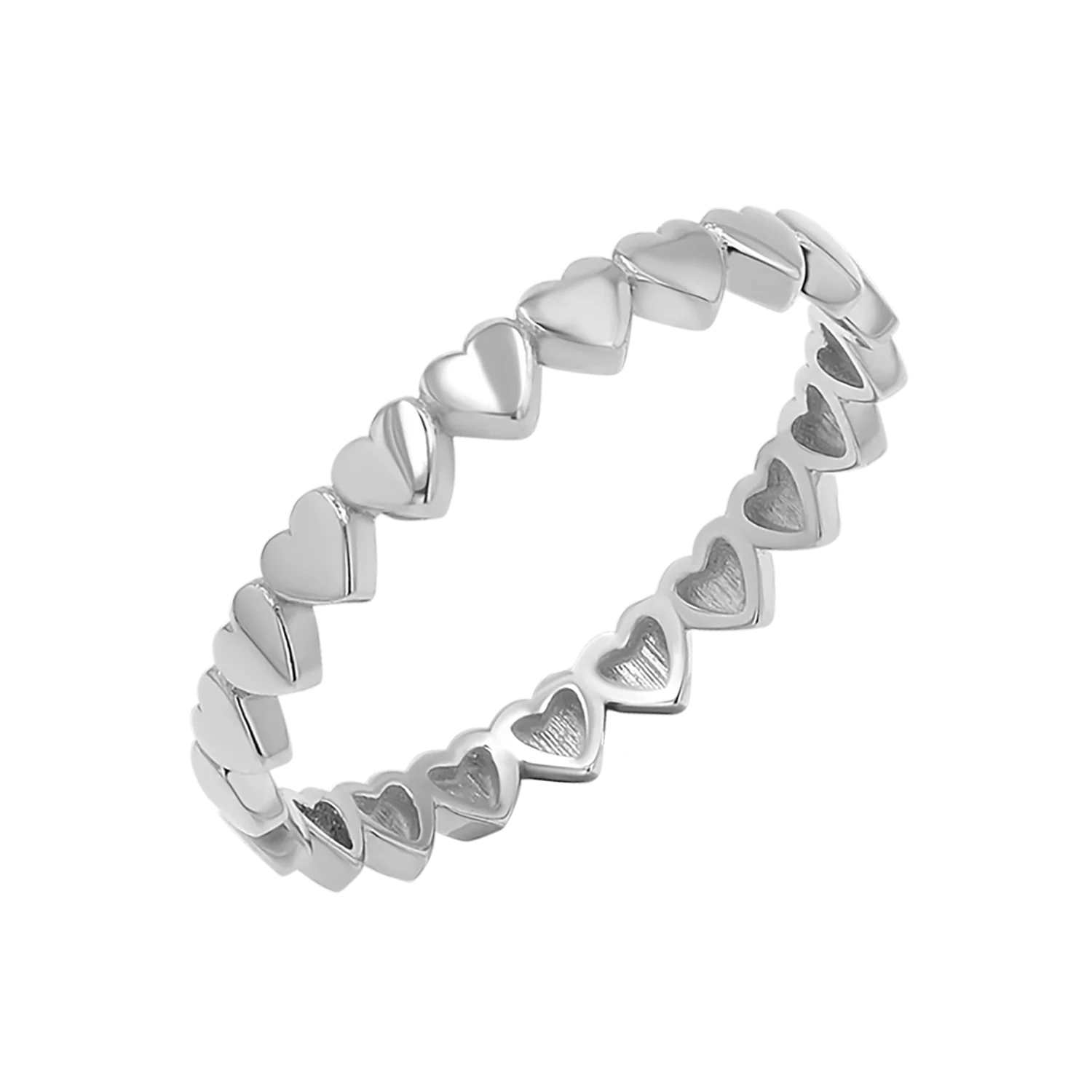 Heart Eternity Ring - Image 2