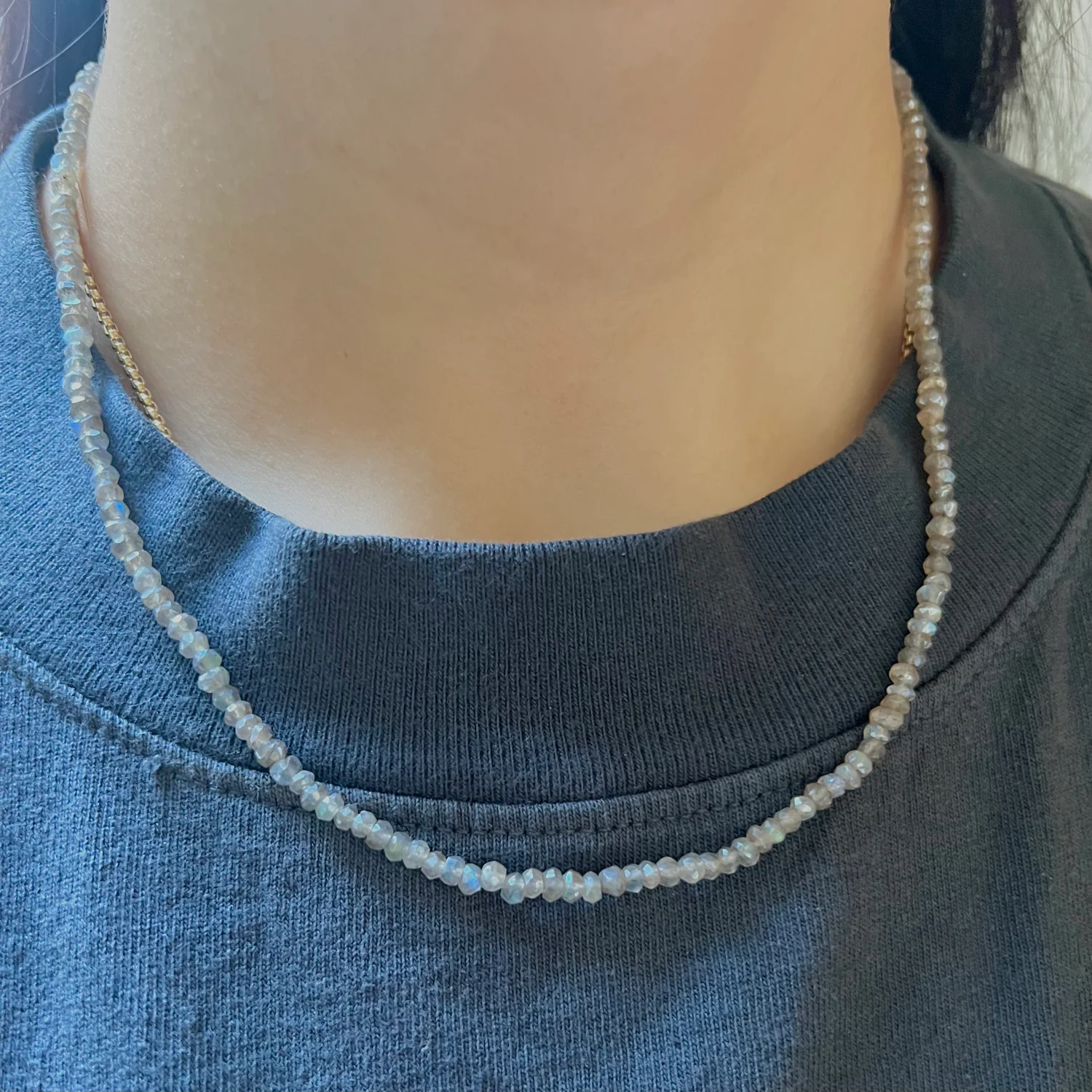 Labradorite Bead Necklace - Image 2