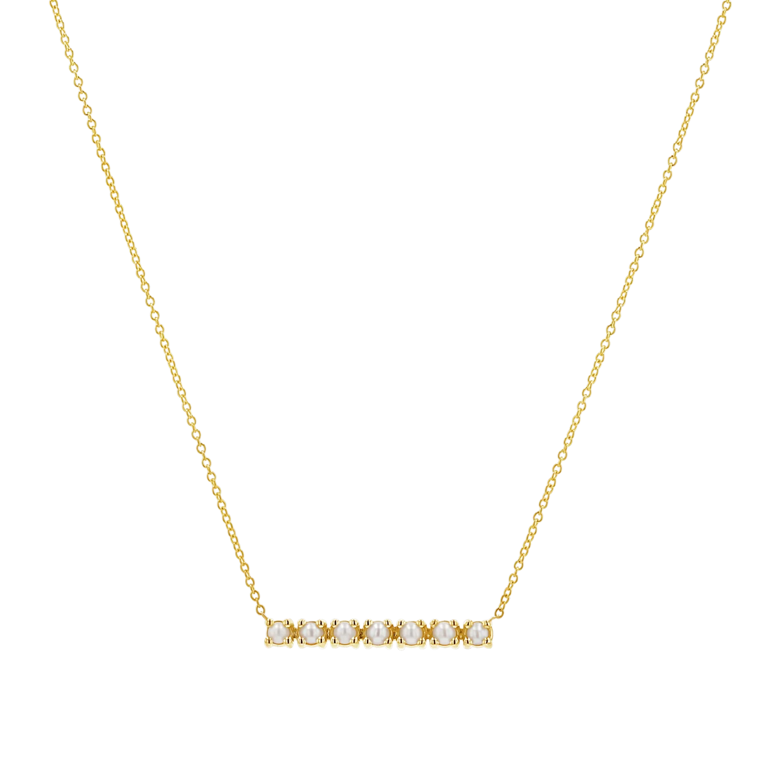 Pearl Bar Necklace