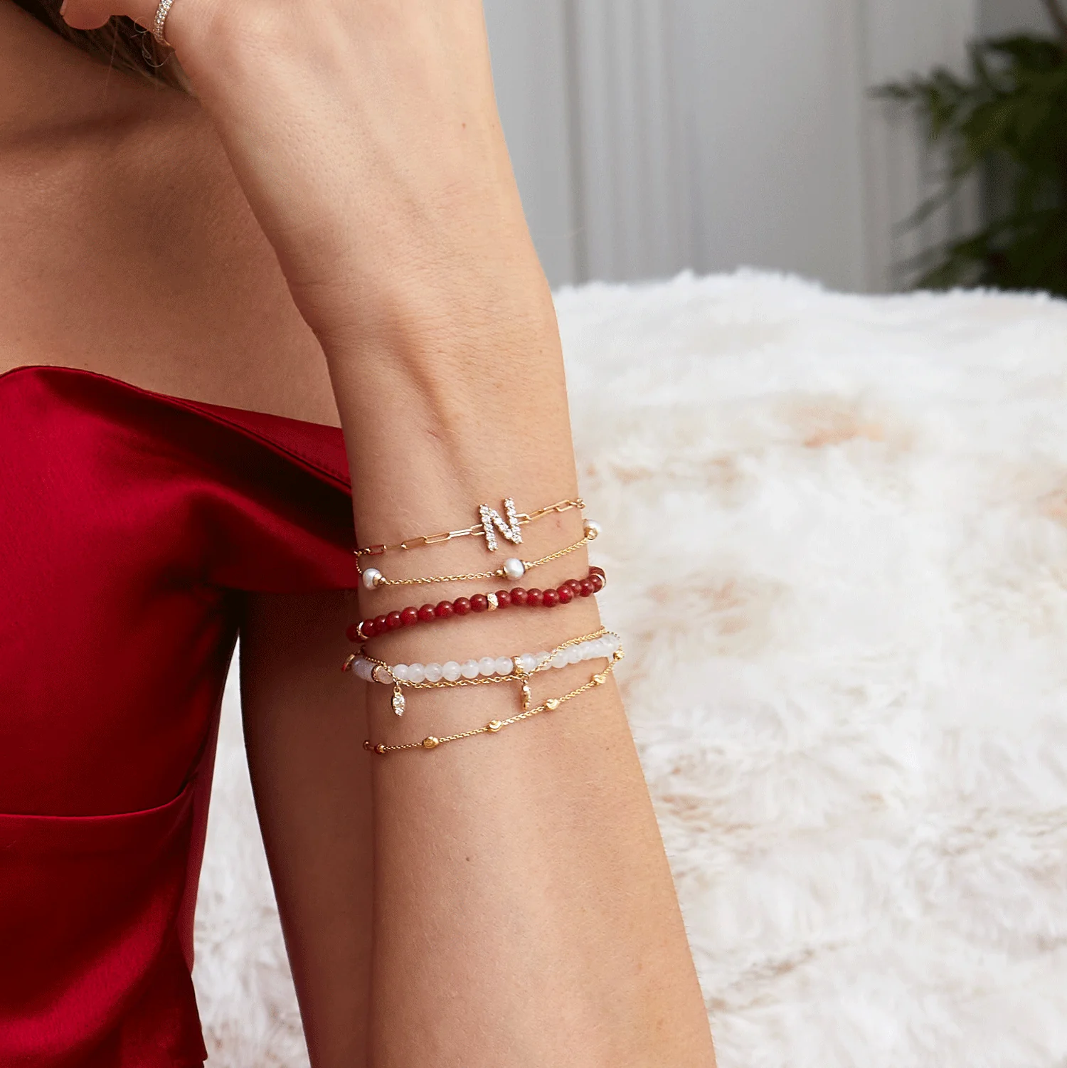 Pearl Station Bracelet - Image 5