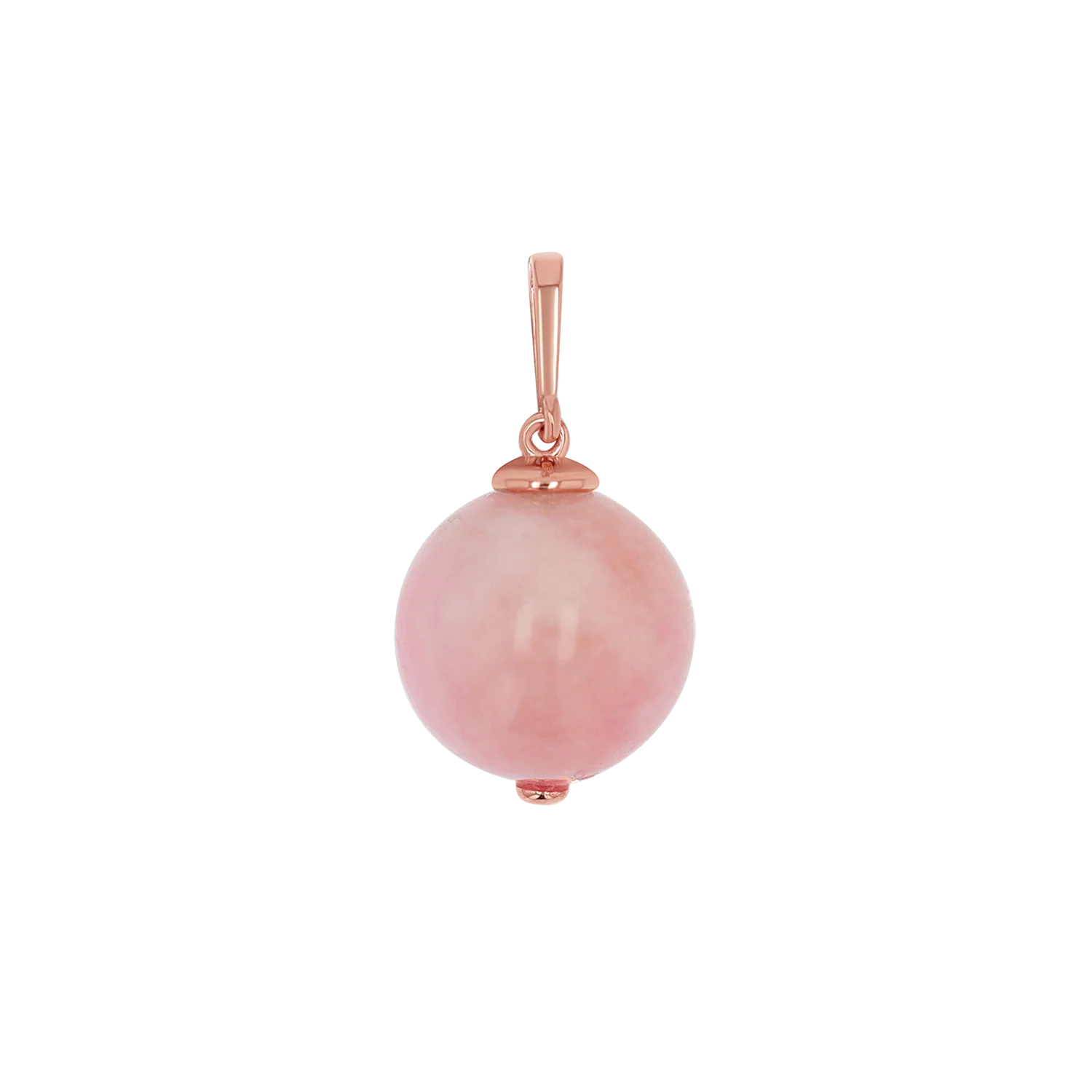 Pink Jade Gumball Charm - Image 3