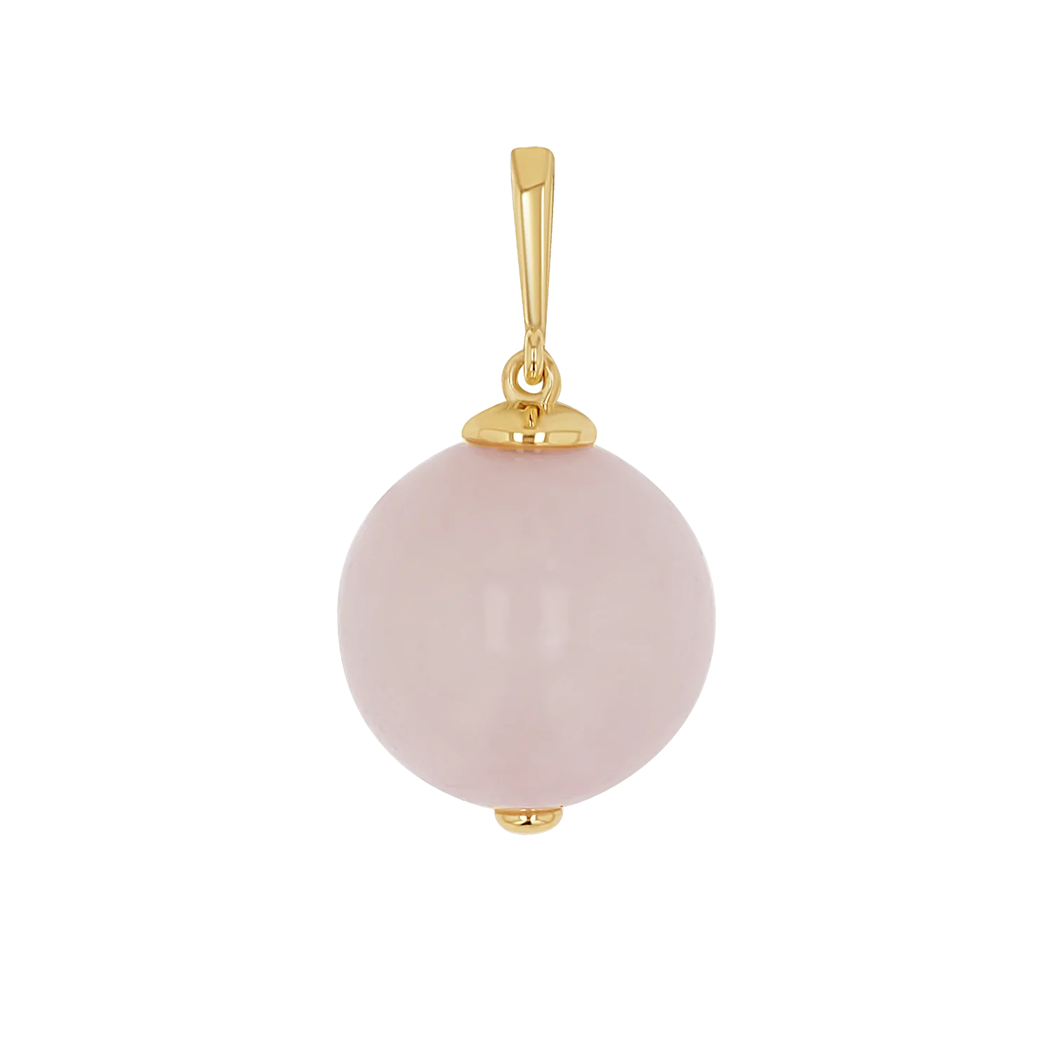 Rose Quartz Gumball Charm