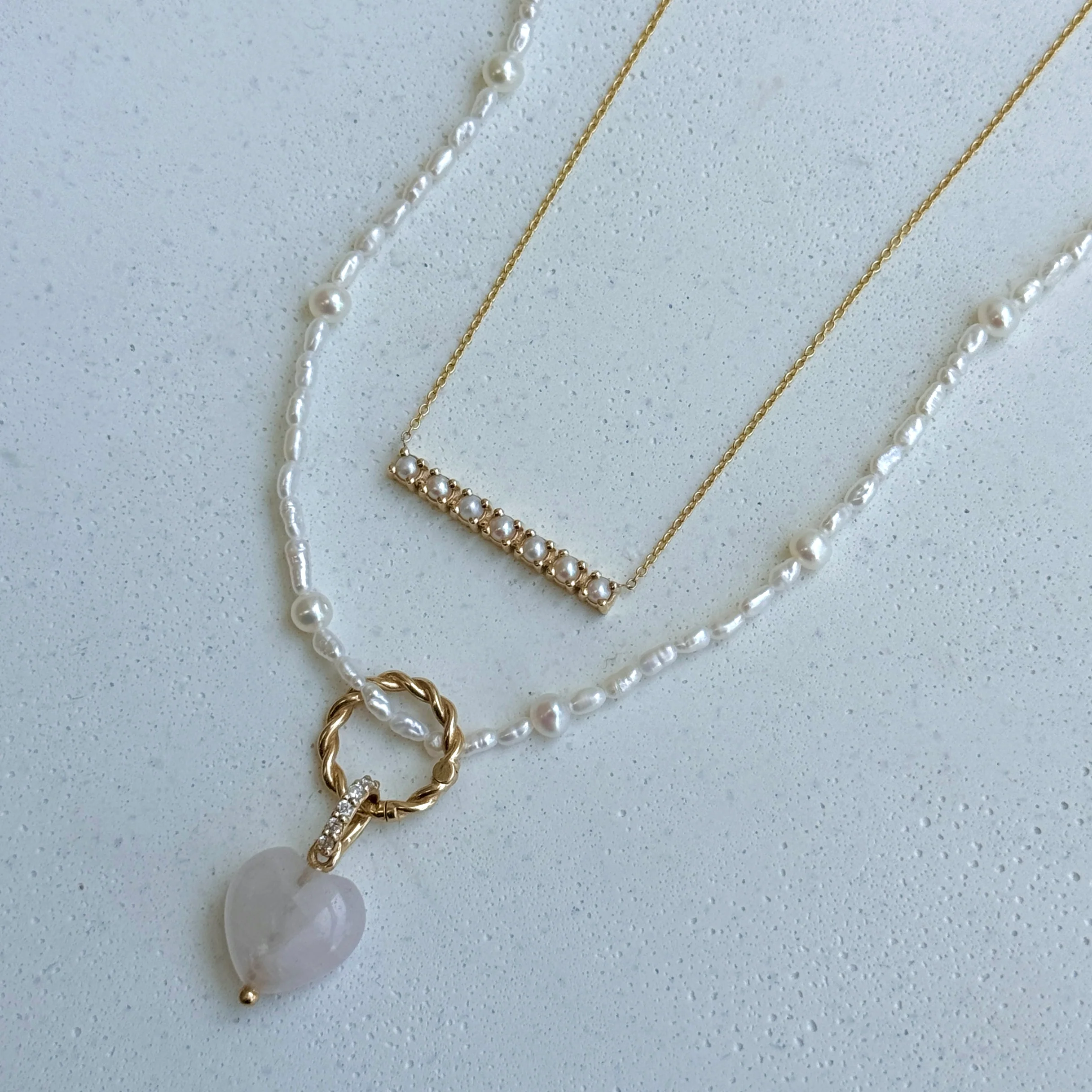 Rose Quartz Heart Charm - Image 4