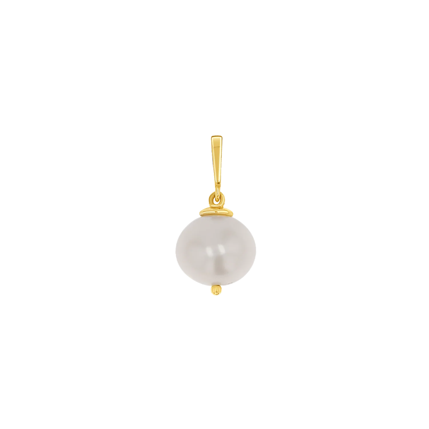 Round Pearl Charm
