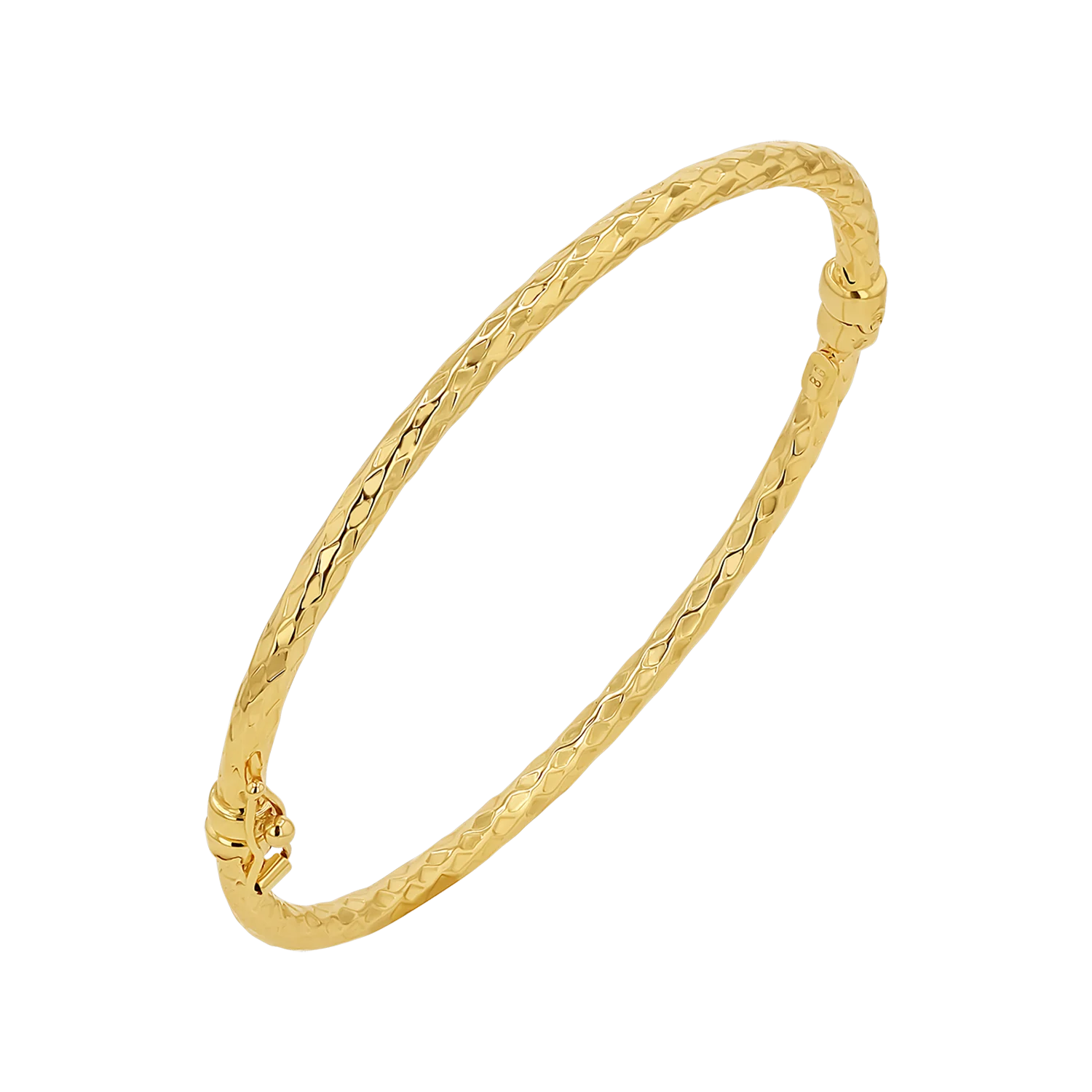 Serpentine Hinged Bangle