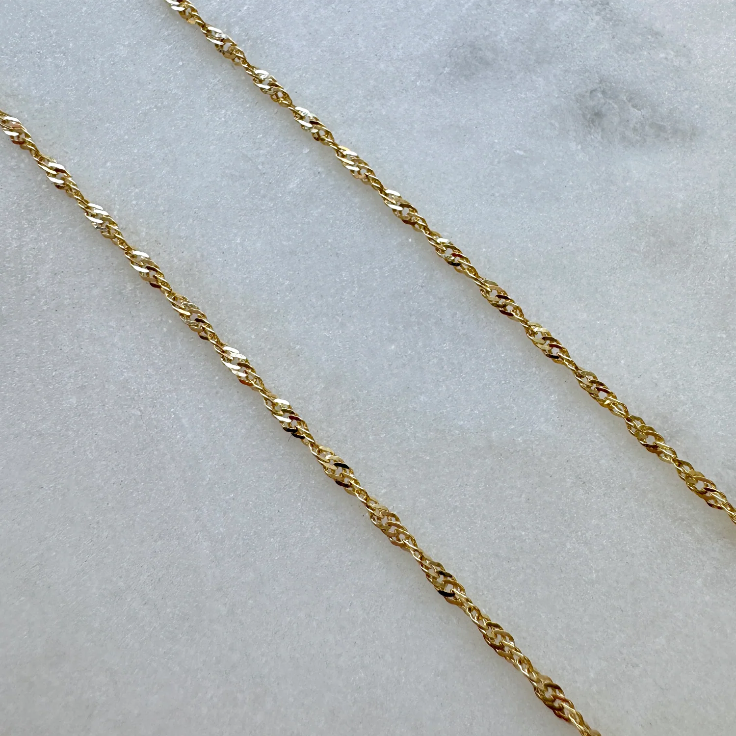 Singapore Chain Necklace - Image 2