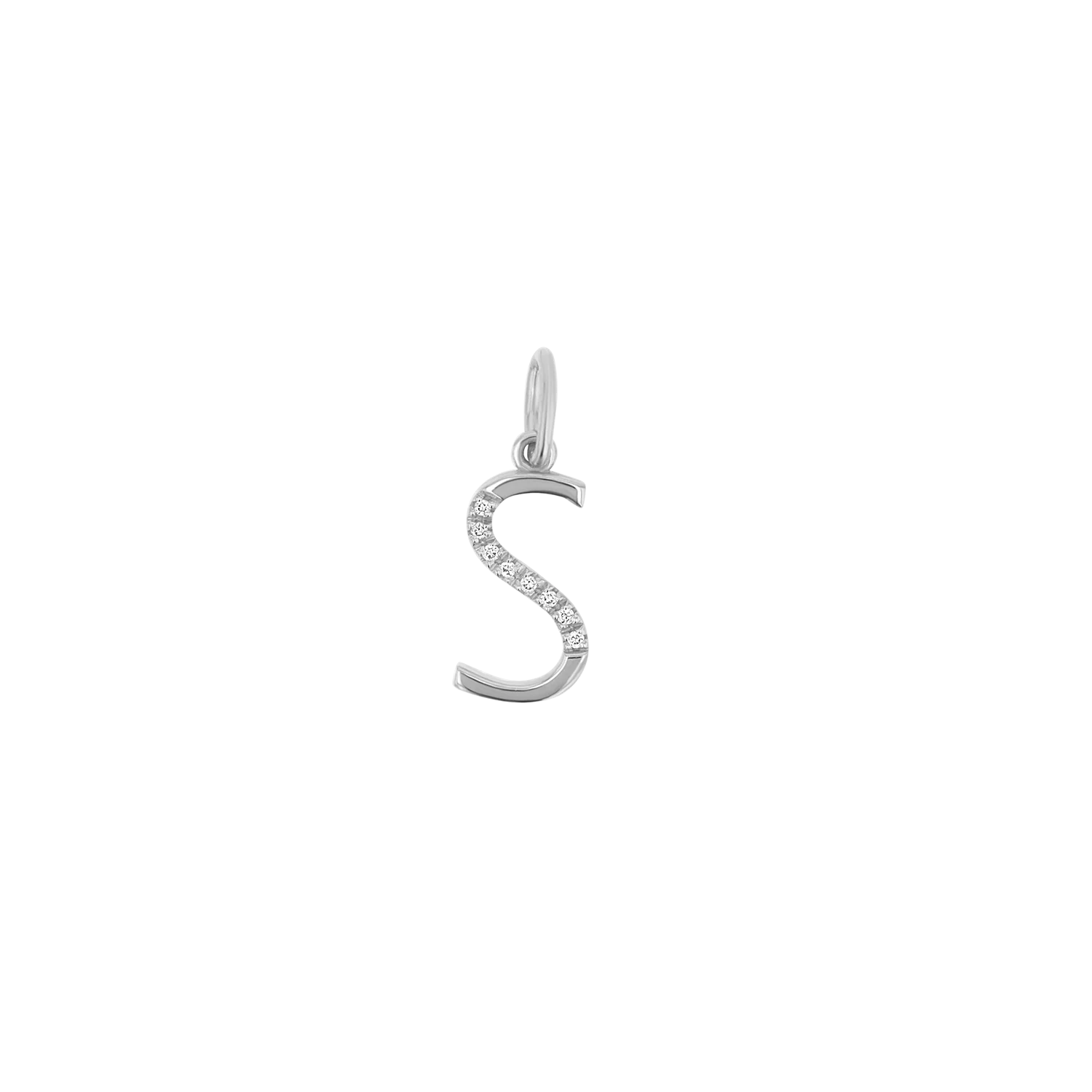 Sprinkle Diamond Initial Charm - Image 5