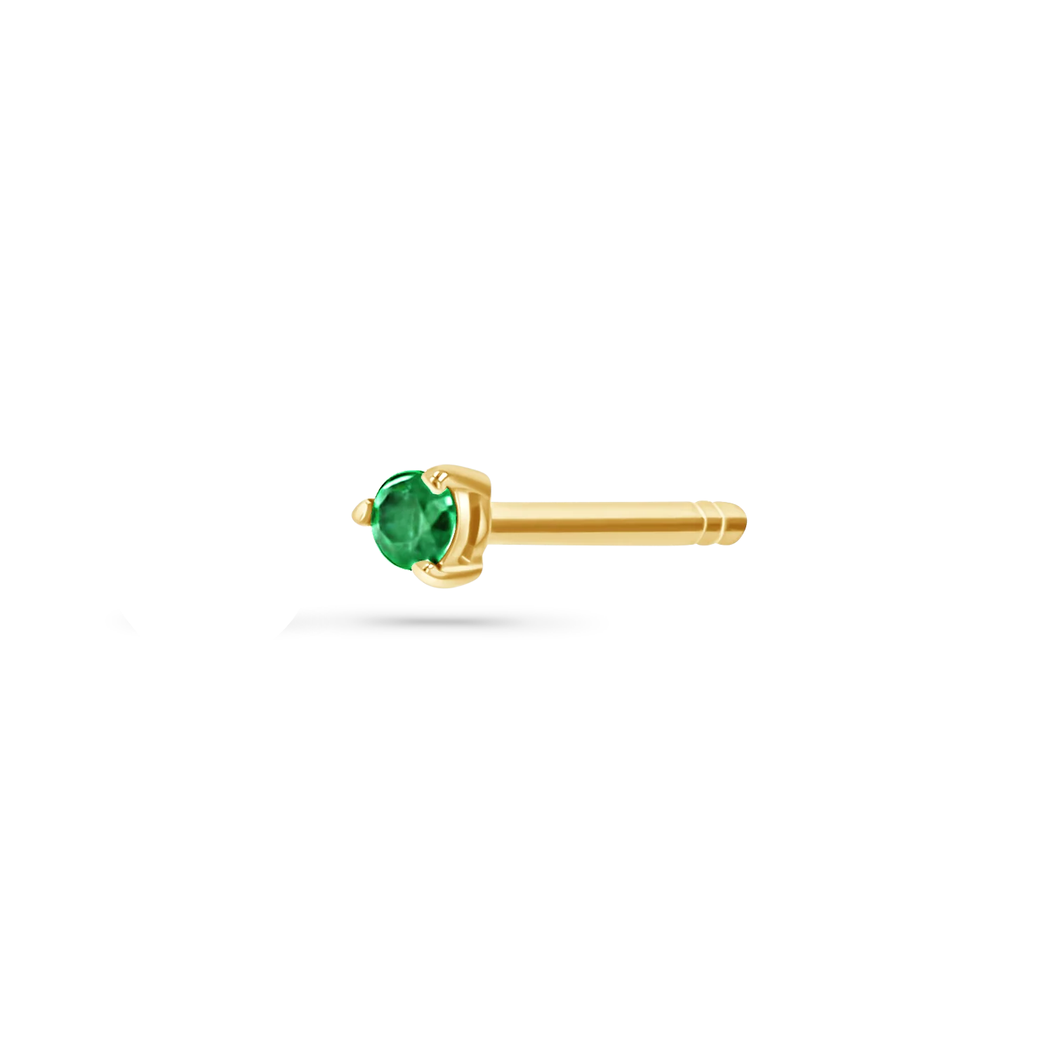 Tiny Gemstone Stud Earrings - Image 11
