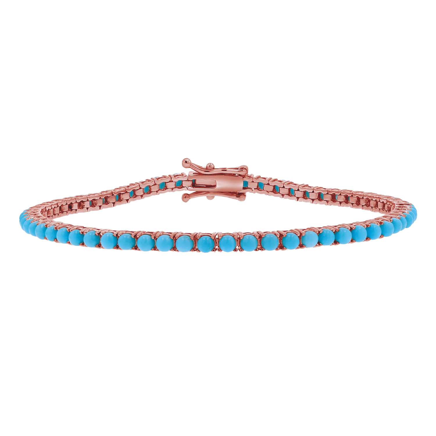 Turquoise Tennis Bracelet - Image 2