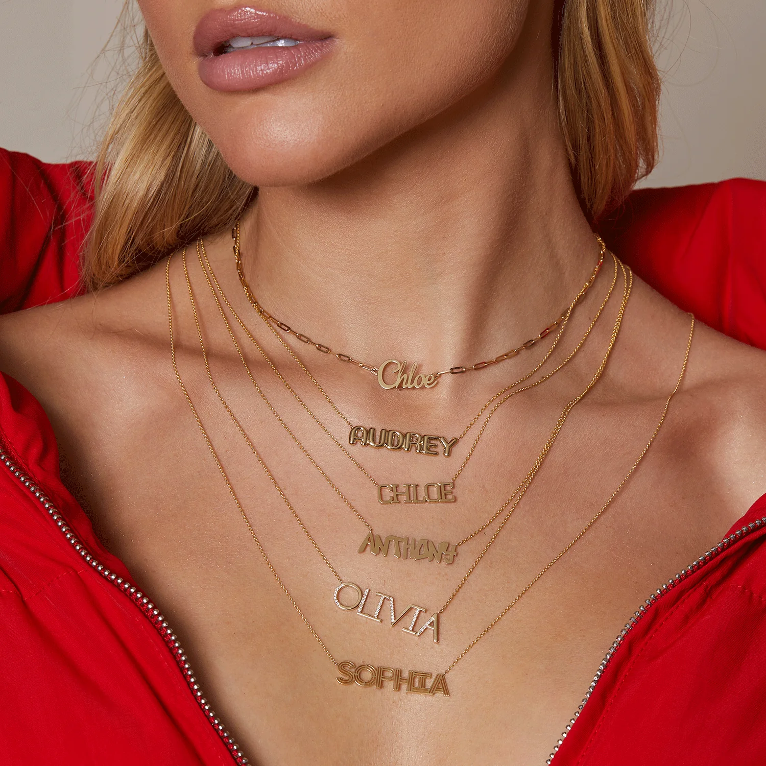 Varsity Name Necklace - Image 7
