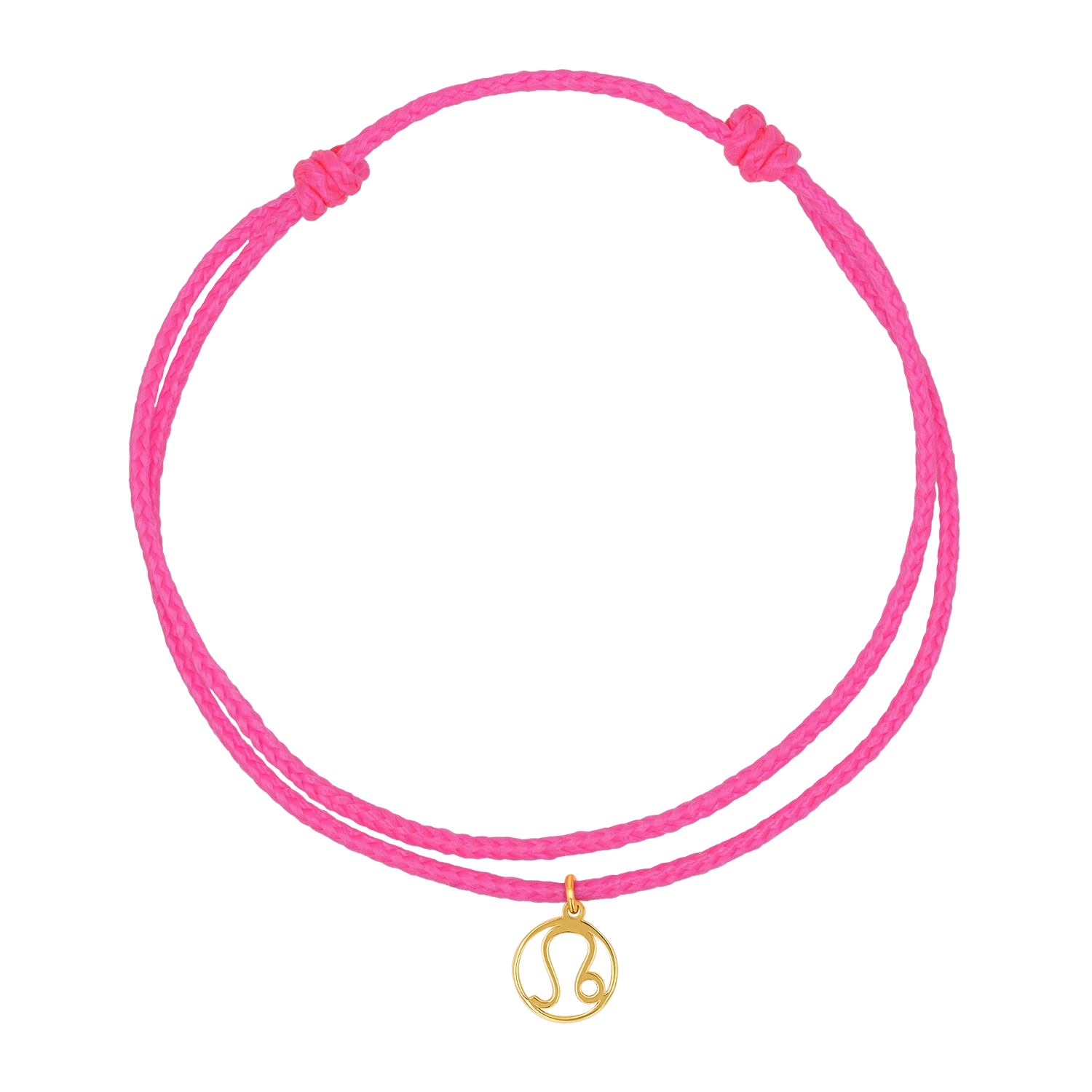 Zodiac Charm Cord Bracelet - Image 2