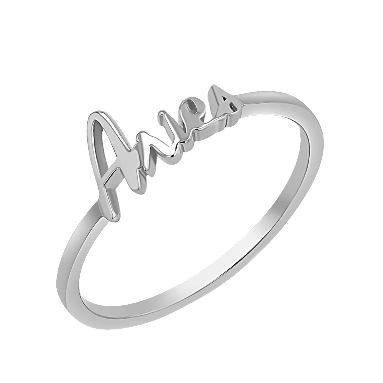 Zodiac Script Ring - Image 2