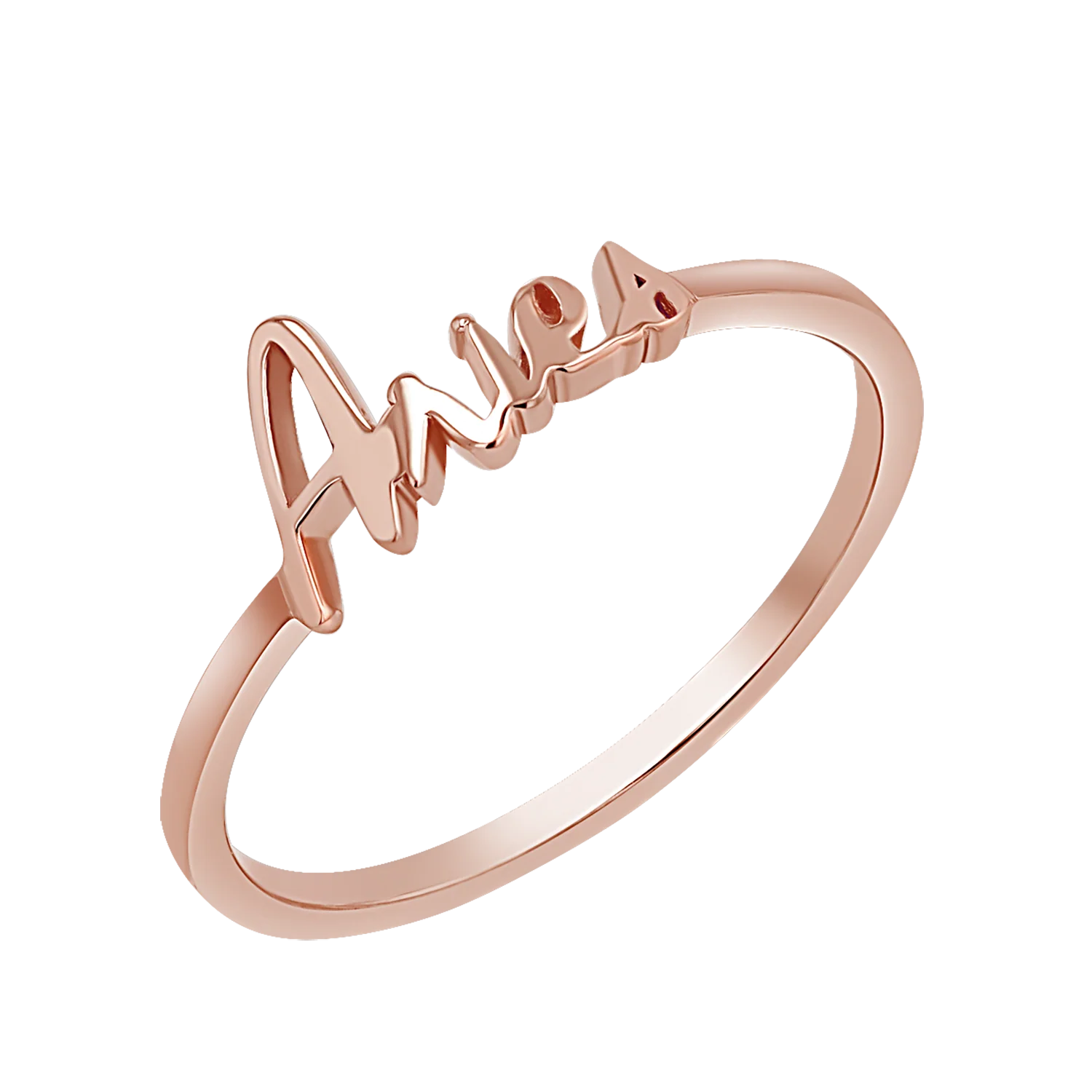 Zodiac Script Ring - Image 3