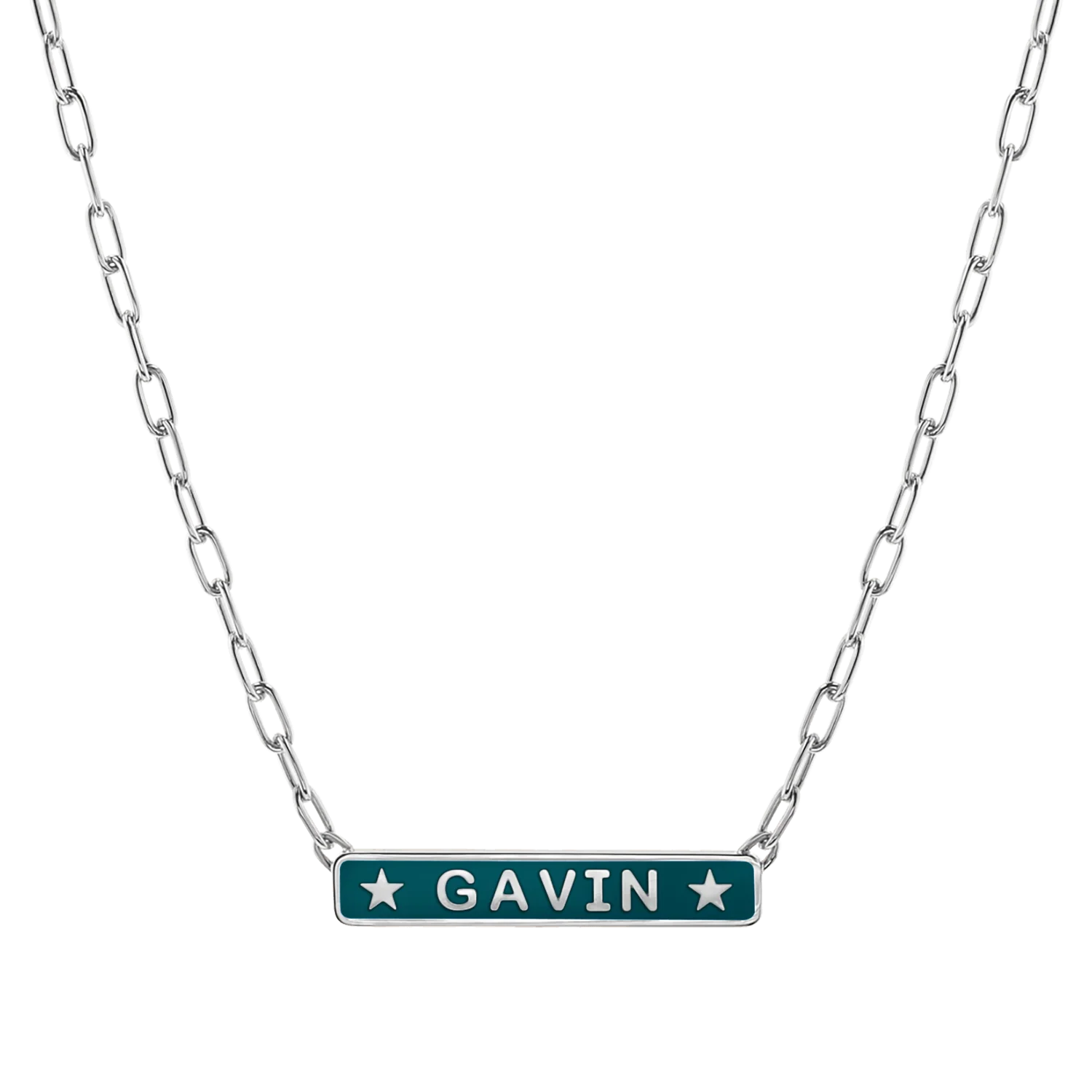 Custom Enamel ID Necklace - Image 17