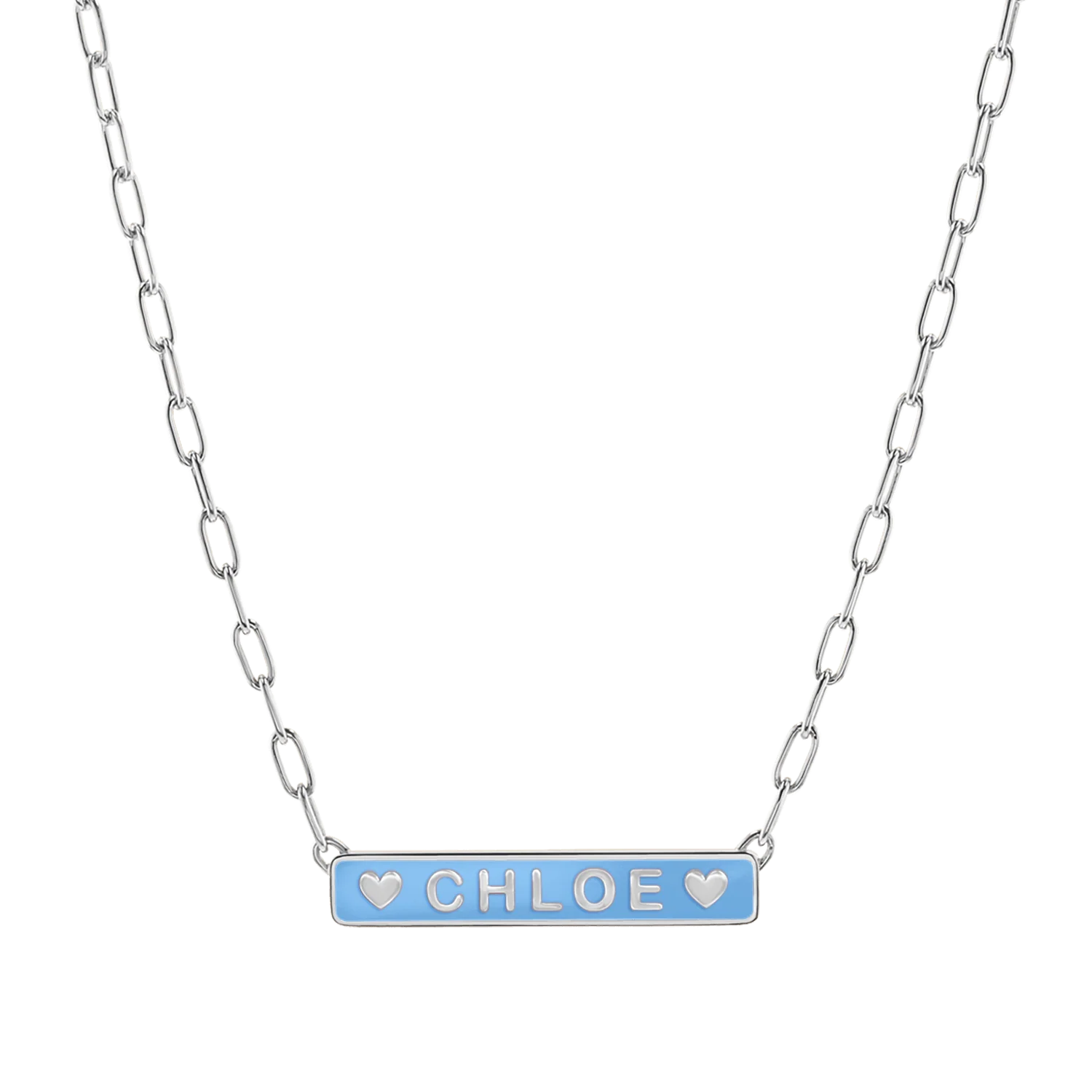 Custom Enamel ID Necklace - Image 24