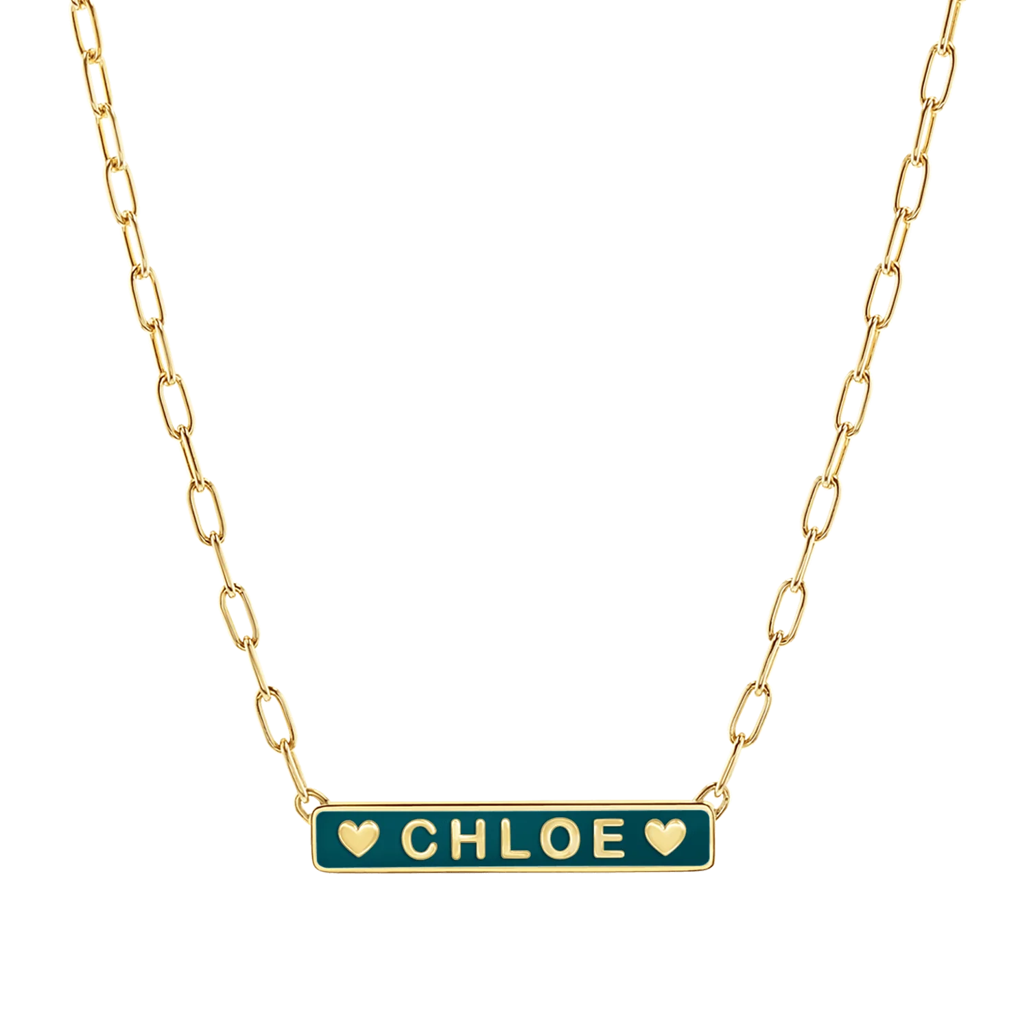Custom Enamel ID Necklace - Image 5