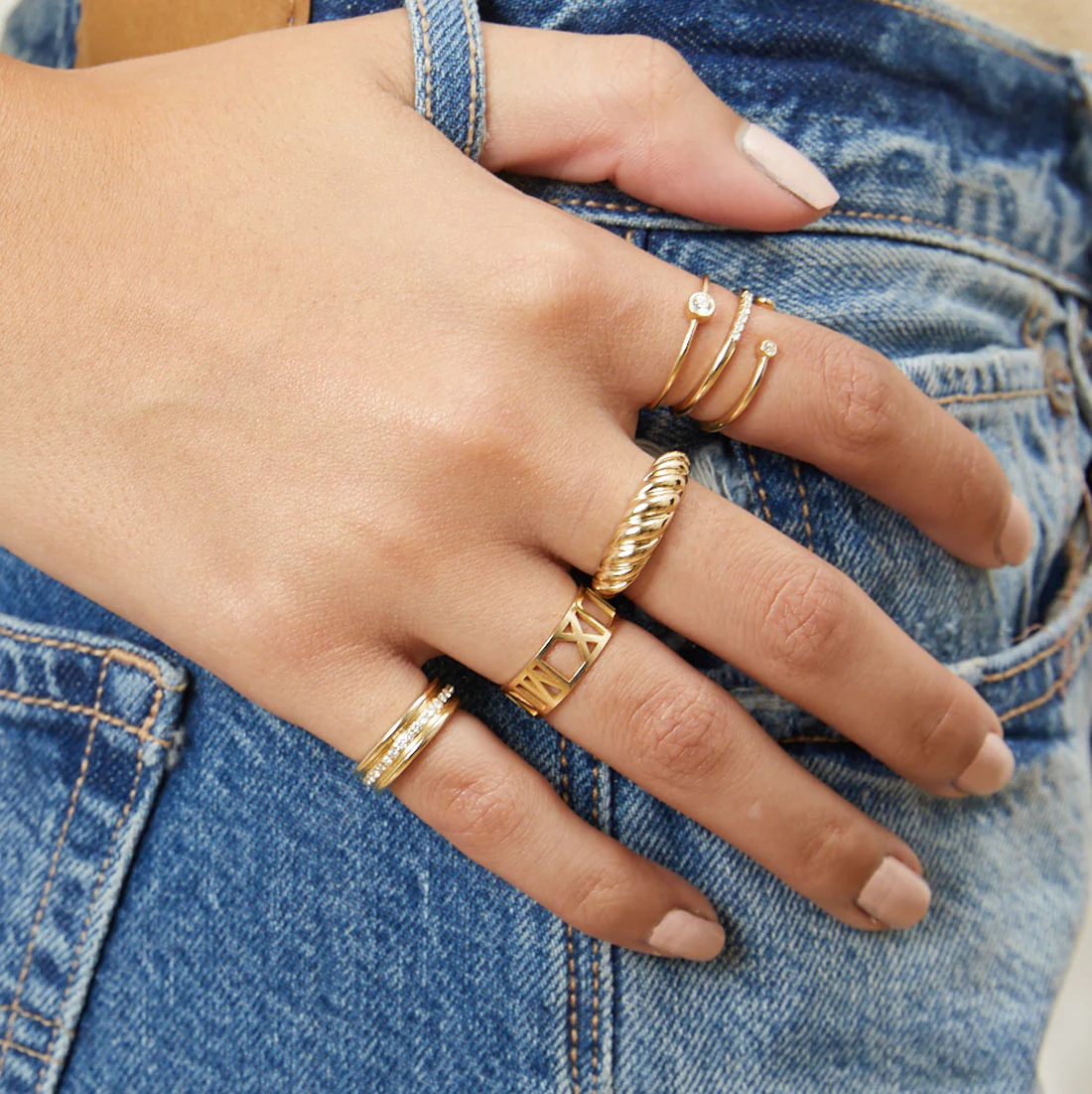 Custom Roman Numeral Ring - Image 7