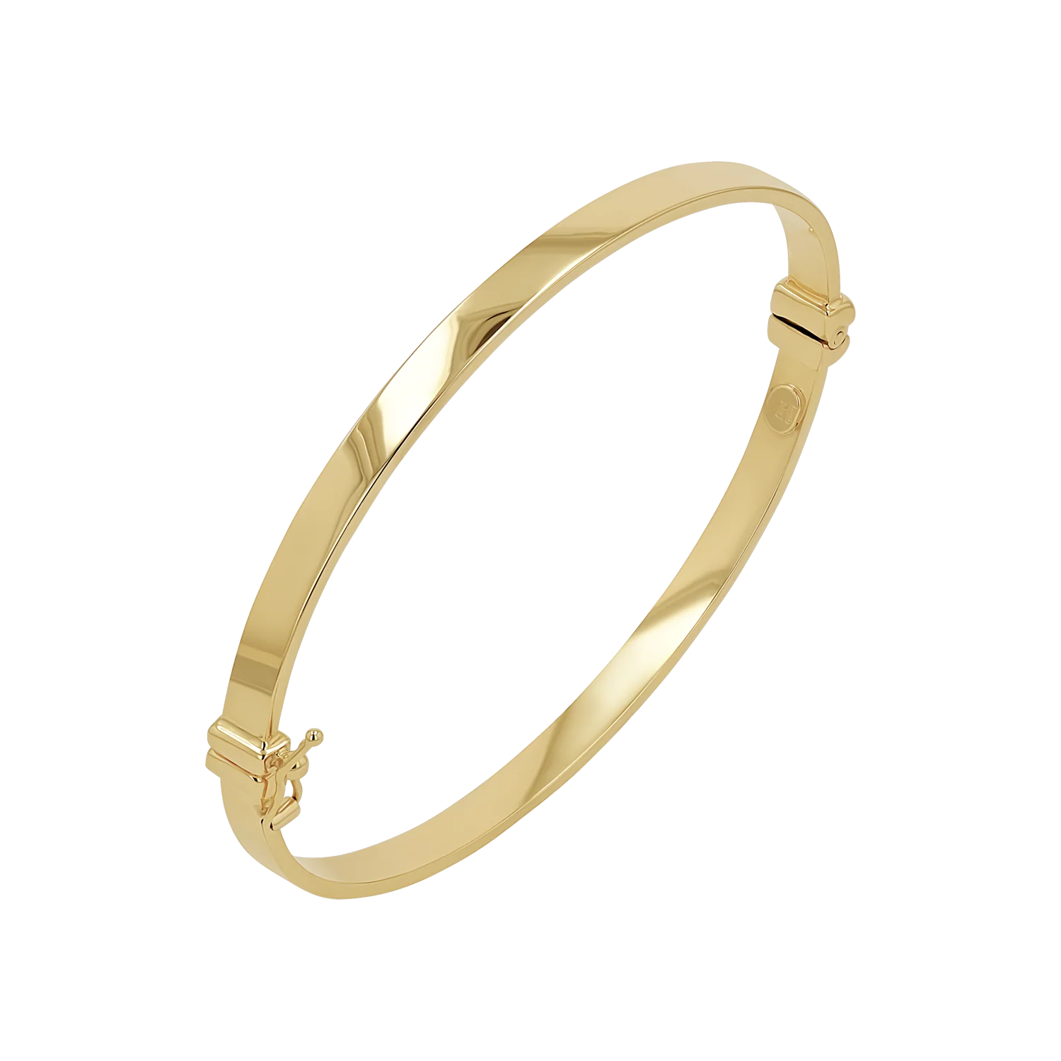 Essential Hinged Bangle (4mm)